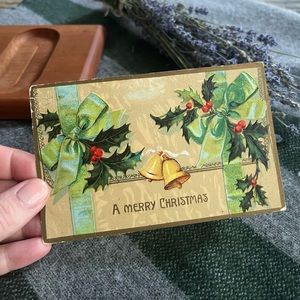 10 for $20! 
A Merry Christmas Vintage Postcard